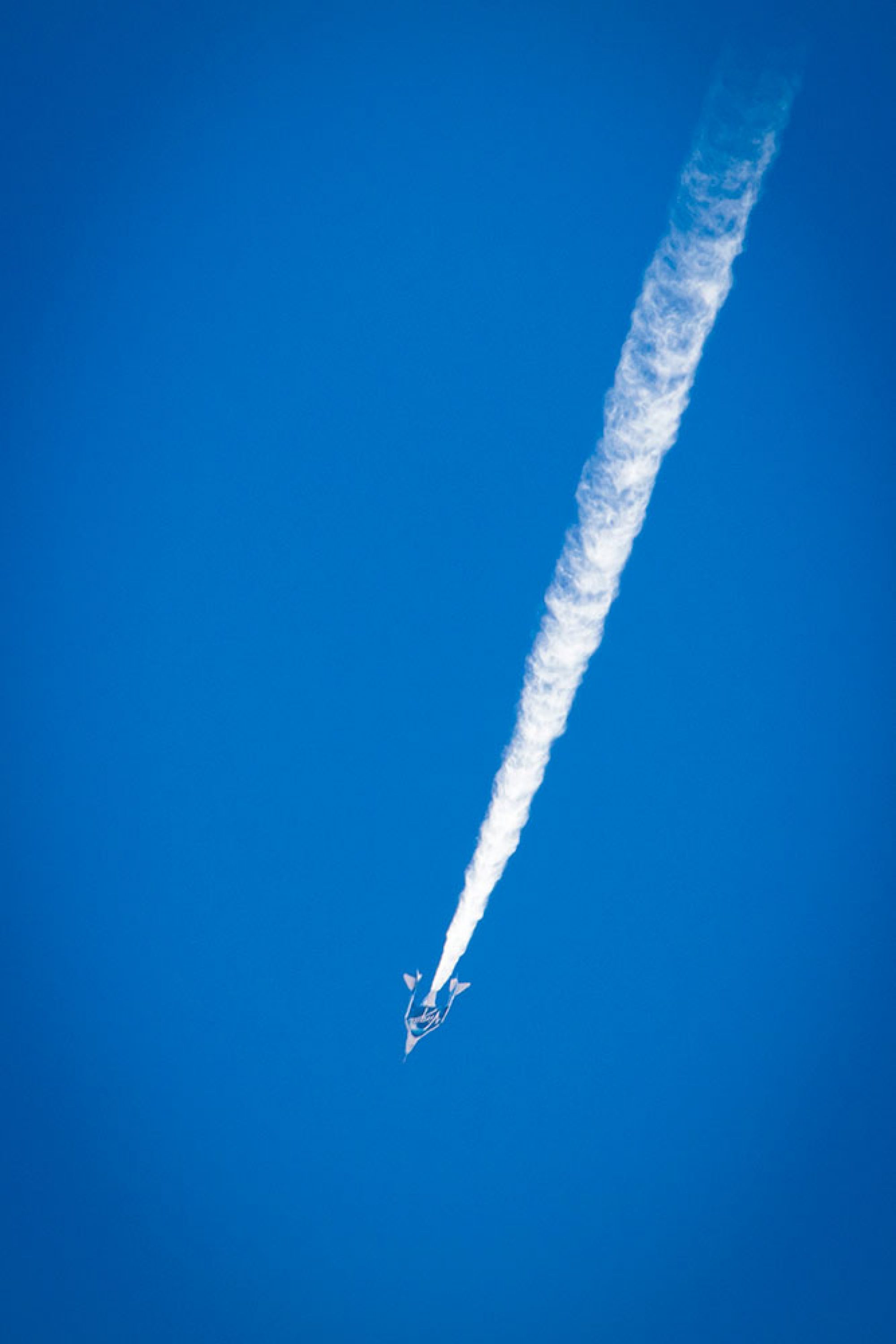 SpaceShipTwo Ballast Test Flight (90° offset)